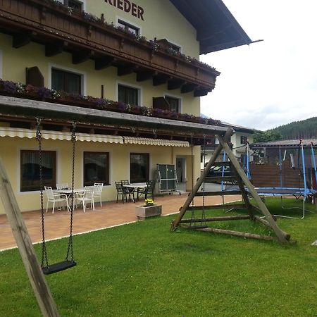Pension Rieder Kaprun Buitenkant foto